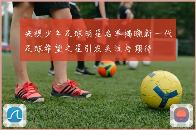 央视少年足球明星名单揭晓新一代足球希望之星引发关注与期待
