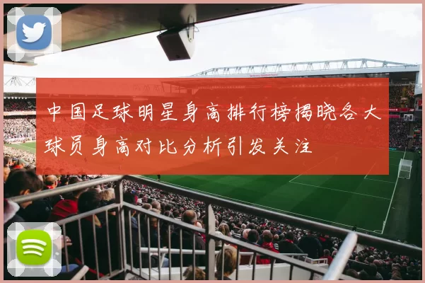 中国足球明星身高排行榜揭晓各大球员身高对比分析引发关注