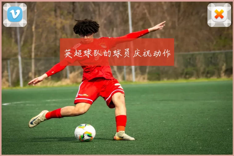 英超球队的球员庆祝动作
